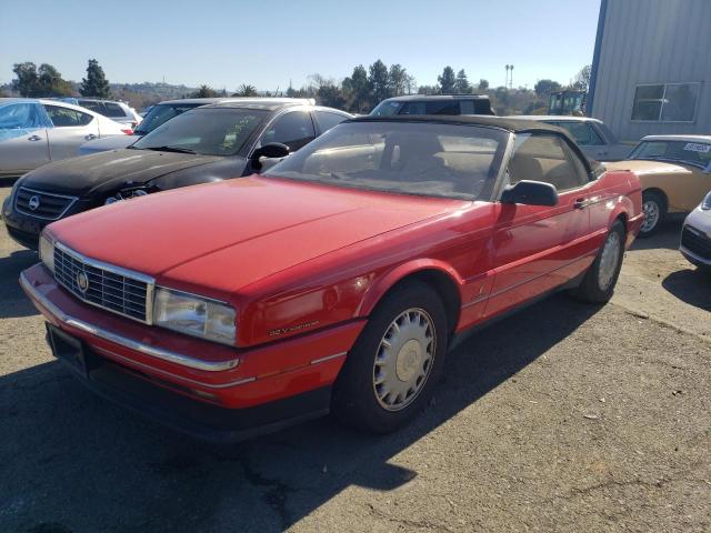 1G6VS3399PU126620 - 1993 CADILLAC ALLANTE RED photo 1