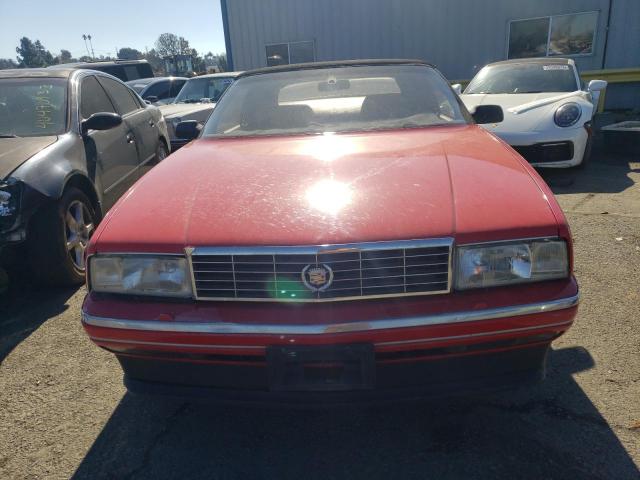 1G6VS3399PU126620 - 1993 CADILLAC ALLANTE RED photo 5