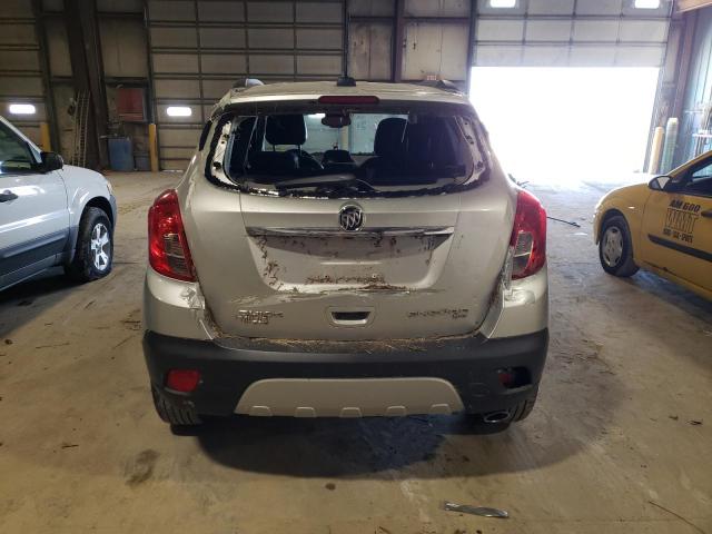 KL4CJGSB4FB079553 - 2015 BUICK ENCORE SILVER photo 6