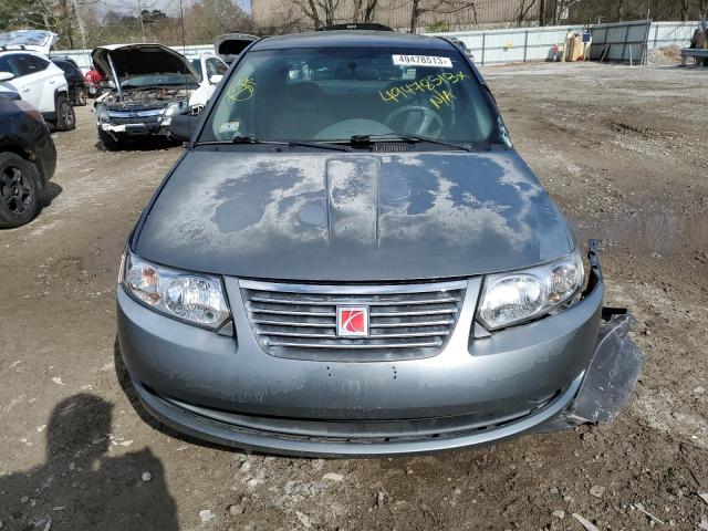 1G8AJ52F15Z178383 - 2005 SATURN ION LEVEL 2 GRAY photo 5