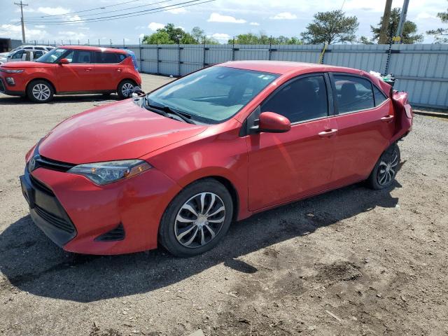 2T1BURHE4HC868084 - 2017 TOYOTA COROLLA L RED photo 1