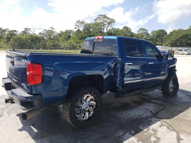 1GC1KXEY1HF158958 - 2017 CHEVROLET SILVERADO K2500 HIGH COUNTRY BLUE photo 3