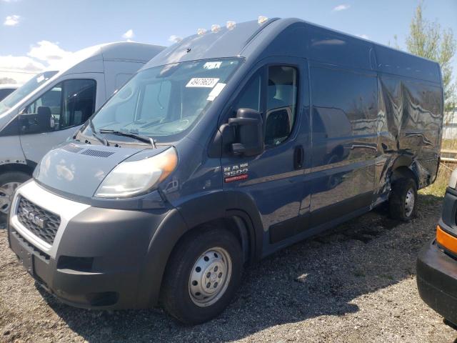 3C6MRVJG8ME545089 - 2021 RAM PROMASTER 3500 HIGH ლურჯი ფოტო 1