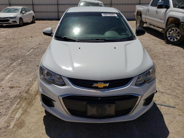 1G1JB5SH4J4117839 - 2018 CHEVROLET SONIC LS WHITE photo 5