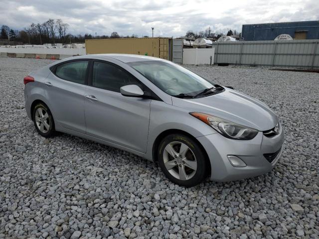 5NPDH4AE0CH062758 - 2012 HYUNDAI ELANTRA GLS SILVER photo 4