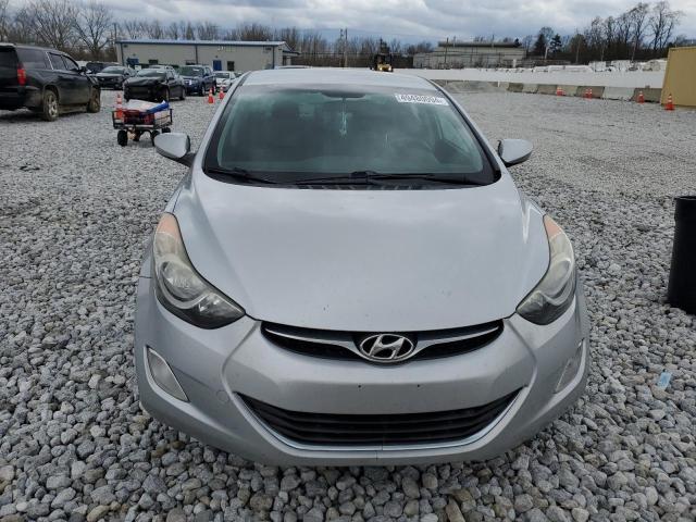 5NPDH4AE0CH062758 - 2012 HYUNDAI ELANTRA GLS SILVER photo 5