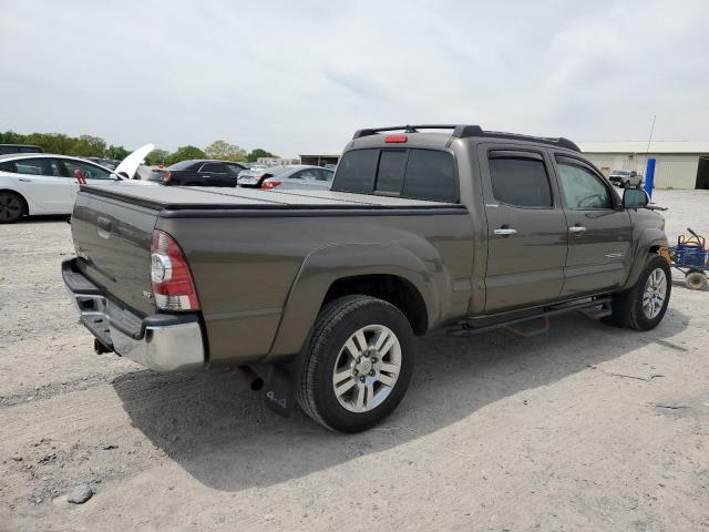 3TMMU4FN0FM081961 - 2015 TOYOTA TACOMA DOUBLE CAB LONG BED GREEN photo 3