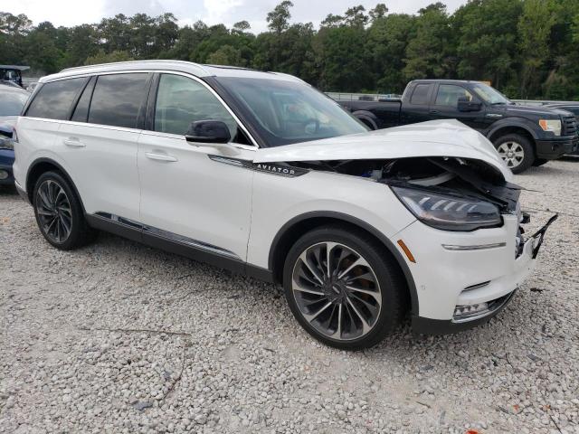 5LM5J7WC4MGL19288 - 2021 LINCOLN AVIATOR RESERVE WHITE photo 4