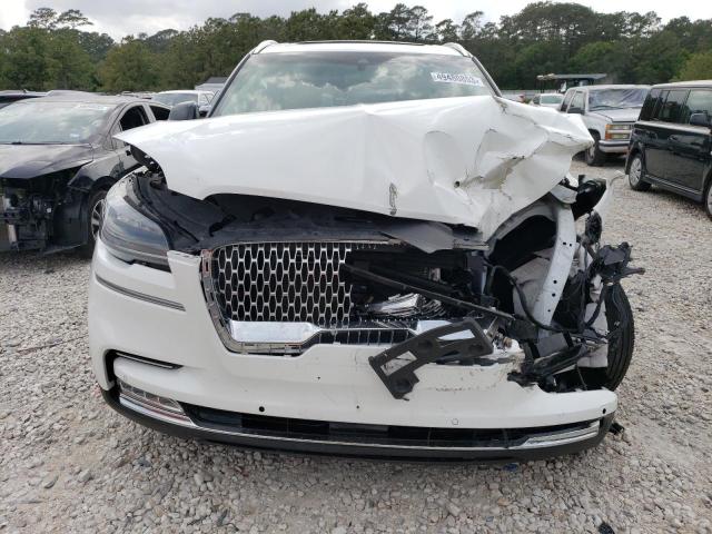 5LM5J7WC4MGL19288 - 2021 LINCOLN AVIATOR RESERVE WHITE photo 5
