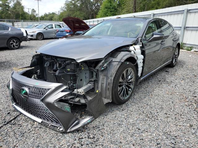 JTHB5LFFXJ5001019 - 2018 LEXUS LS 500 GRAY photo 1