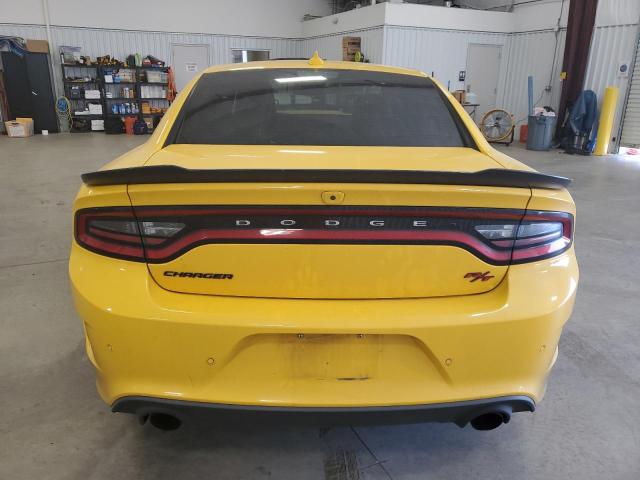 2C3CDXGJ6HH614202 - 2017 DODGE CHARGER R/T 392 YELLOW photo 6