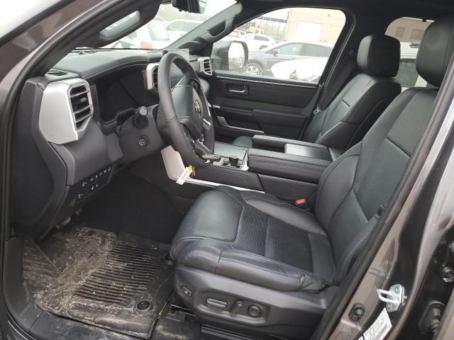 5TFNC5DB6RX078311 - 2024 TOYOTA TUNDRA CREWMAX PLATINUM ნაცრისფერი ფოტო 7