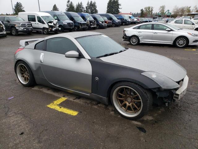 JN1AZ34D66M331873 - 2006 NISSAN 350Z COUPE GRAY photo 4