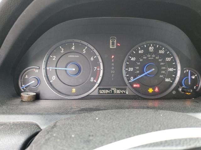 5J6TF1H53CL006552 - 2012 HONDA CROSSTOUR EXL ბურგუნდია ფოტო 9