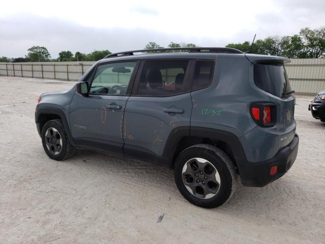 ZACCJBAB4JPH73149 - 2018 JEEP RENEGADE SPORT BLUE photo 2