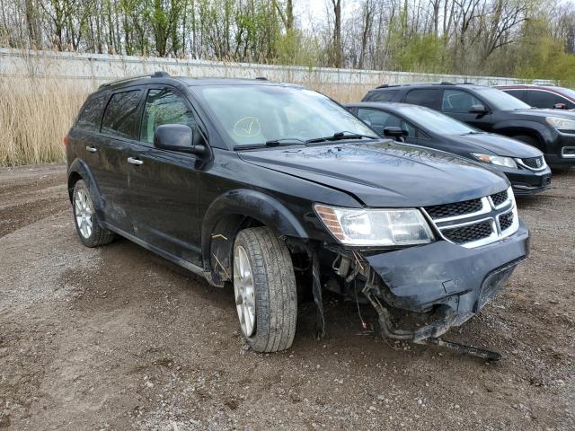 3C4PDCDG2DT567203 - 2013 DODGE JOURNEY CREW BLACK photo 4