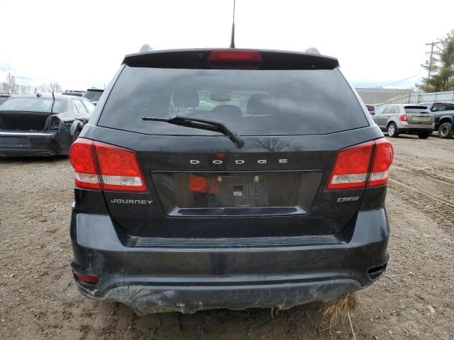 3C4PDCDG2DT567203 - 2013 DODGE JOURNEY CREW BLACK photo 6