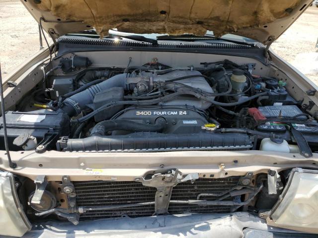 4TASN92N8XZ406519 - 1999 TOYOTA TACOMA XTRACAB PRERUNNER ოქროსფერი ფოტო 11