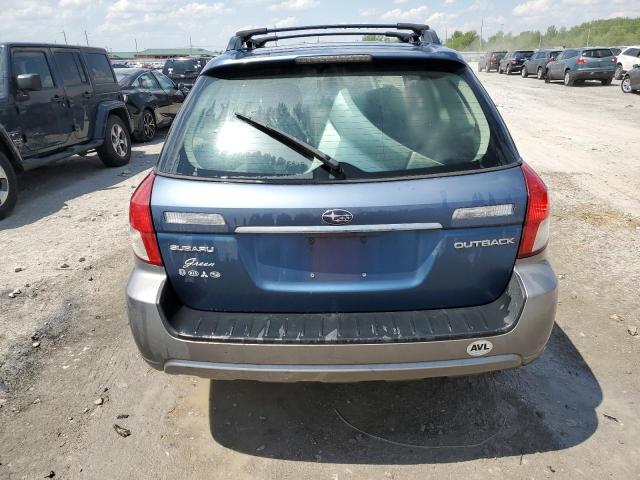 4S4BP61C797344358 - 2009 SUBARU OUTBACK 2.5I BLUE photo 6