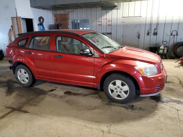 1B3HB28BX7D566931 - 2007 DODGE CALIBER RED photo 4