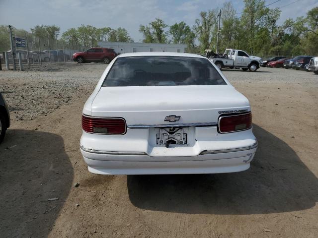 1G1BL53E2PW156254 - 1993 CHEVROLET CAPRICE CLASSIC WHITE photo 6