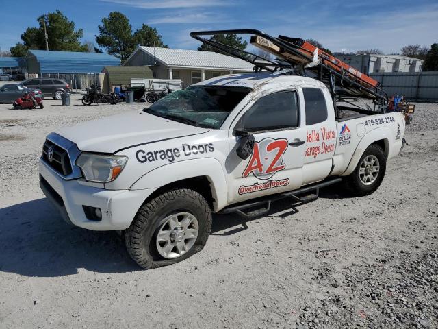 5TFTU4GN0EX059896 - 2014 TOYOTA TACOMA PRERUNNER ACCESS CAB WHITE photo 1