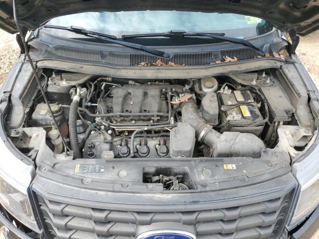 1FM5K8ARXGGC72838 - 2016 FORD EXPLORER POLICE INTERCEPTOR BLACK photo 12