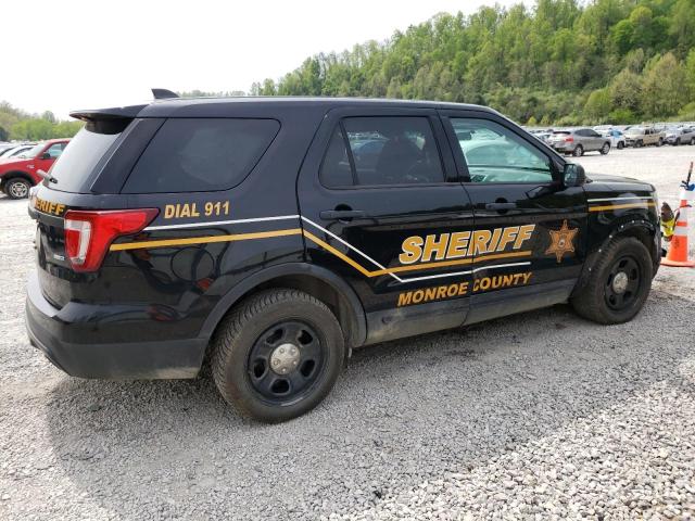 1FM5K8ARXGGC72838 - 2016 FORD EXPLORER POLICE INTERCEPTOR BLACK photo 3