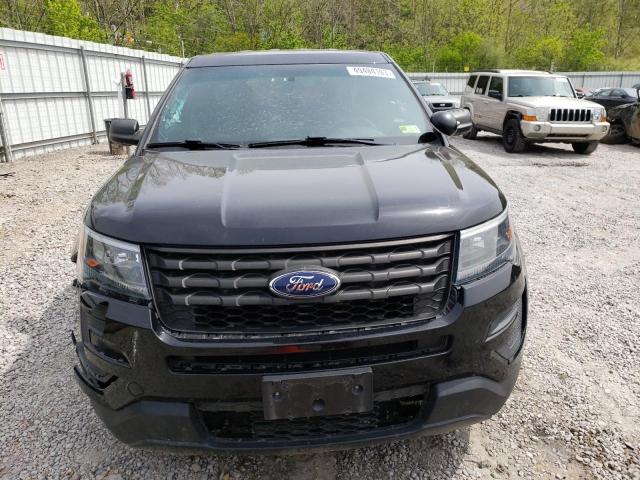 1FM5K8ARXGGC72838 - 2016 FORD EXPLORER POLICE INTERCEPTOR BLACK photo 5