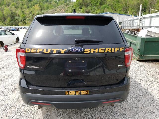 1FM5K8ARXGGC72838 - 2016 FORD EXPLORER POLICE INTERCEPTOR BLACK photo 6