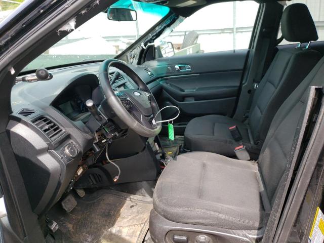 1FM5K8ARXGGC72838 - 2016 FORD EXPLORER POLICE INTERCEPTOR BLACK photo 7