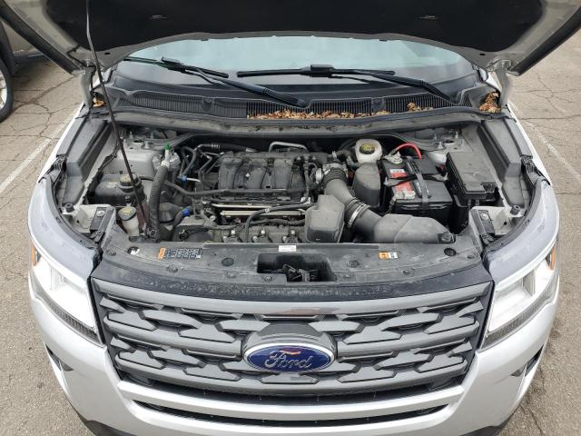 1FM5K8D85KGA59419 - 2019 FORD EXPLORER XLT SILVER photo 11