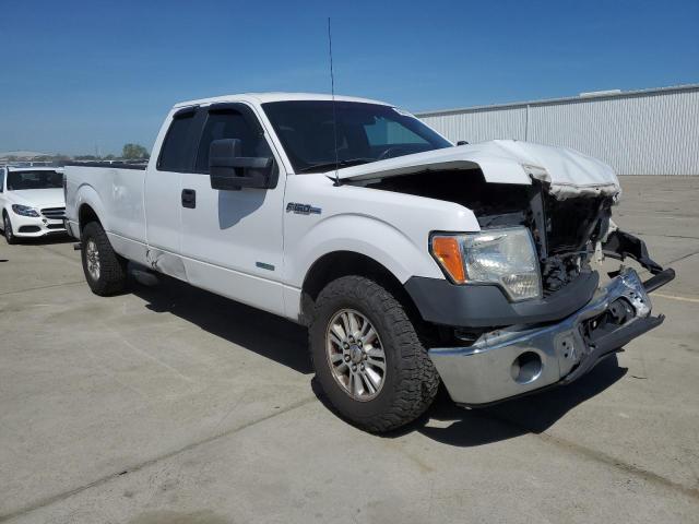 1FTVX1CTXEKE08725 - 2014 FORD F150 SUPER CAB WHITE photo 4