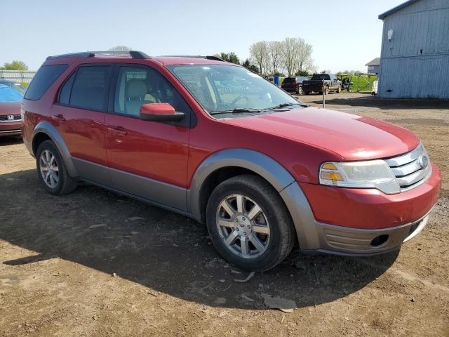 1FMDK02W99GA01726 - 2009 FORD TAURUS X SEL MAROON photo 4