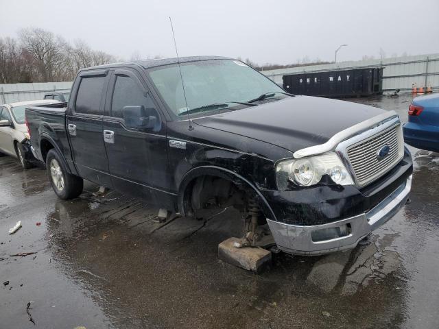 1FTPW14544FA44496 - 2004 FORD F150 SUPERCREW BLACK photo 4