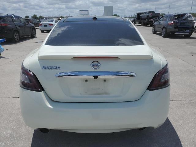 1N4AA5AP8EC459122 - 2014 NISSAN MAXIMA S WHITE photo 6