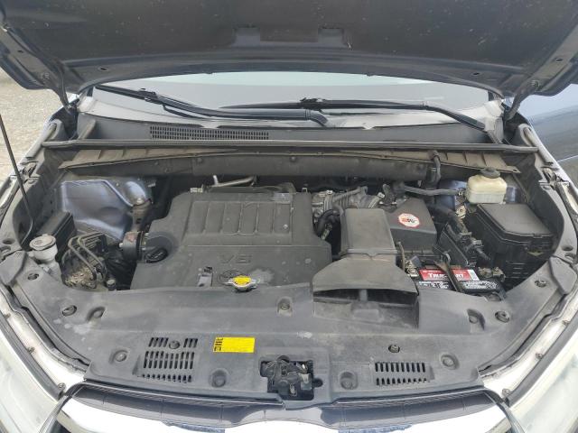 5TDJKRFH8FS181757 - 2015 TOYOTA HIGHLANDER XLE 蓝色 照片 12