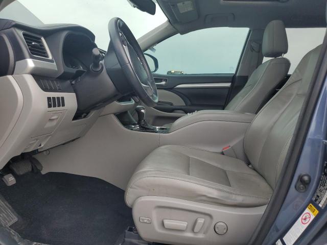 5TDJKRFH8FS181757 - 2015 TOYOTA HIGHLANDER XLE 蓝色 照片 7