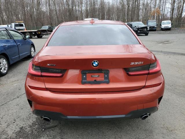 3MW5R7J08L8B26469 - 2020 BMW 330XI ORANGE photo 6