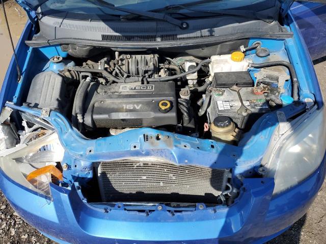 KL1TD566X7B089530 - 2007 CHEVROLET AVEO BASE Mavi foto 12