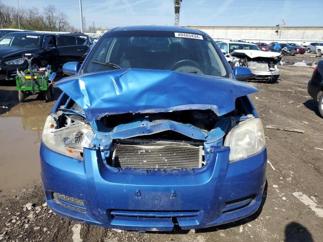 KL1TD566X7B089530 - 2007 CHEVROLET AVEO BASE BLUE photo 5