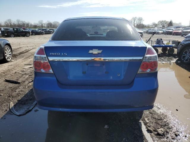 KL1TD566X7B089530 - 2007 CHEVROLET AVEO BASE Mavi foto 6