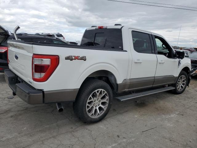 1FTFW1E88MFA40553 - 2021 FORD F150 SUPERCREW WHITE photo 3