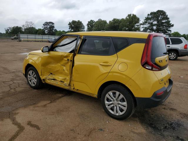 KNDJ23AU2L7070905 - 2020 KIA SOUL LX YELLOW photo 2