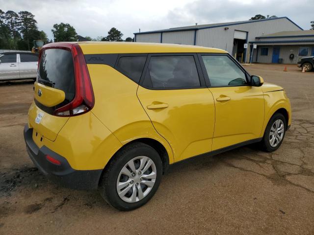 KNDJ23AU2L7070905 - 2020 KIA SOUL LX YELLOW photo 3