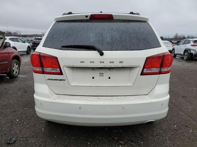 3C4PDCAB6ET224789 - 2014 DODGE JOURNEY SE WHITE photo 6