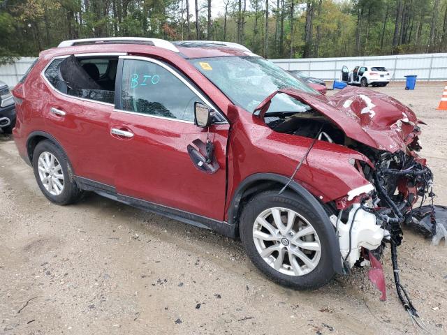 5N1AT2MT7JC719253 - 2018 NISSAN ROGUE S RED photo 4