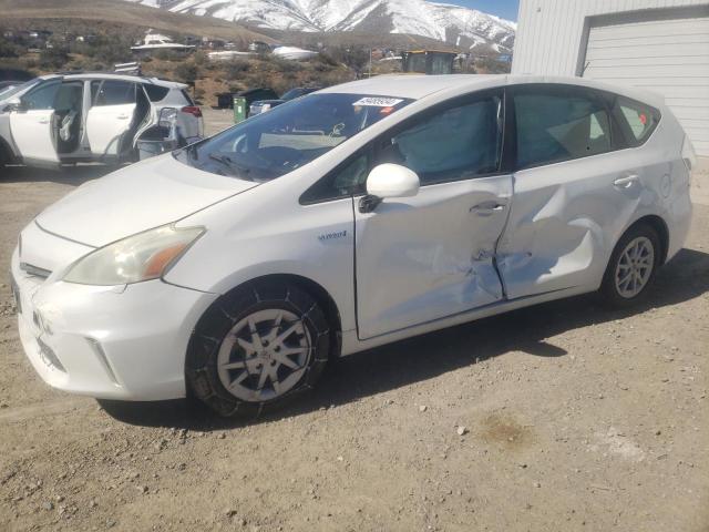 JTDZN3EU8C3055515 - 2012 TOYOTA PRIUS V WHITE photo 1