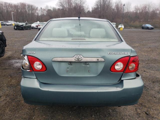 2T1BR32E67C748261 - 2007 TOYOTA COROLLA CE BLUE photo 6