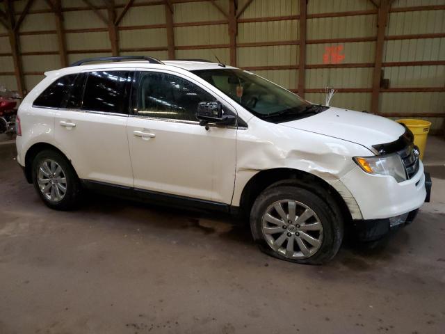 2FMDK3KC0ABB54367 - 2010 FORD EDGE LIMITED WHITE photo 4